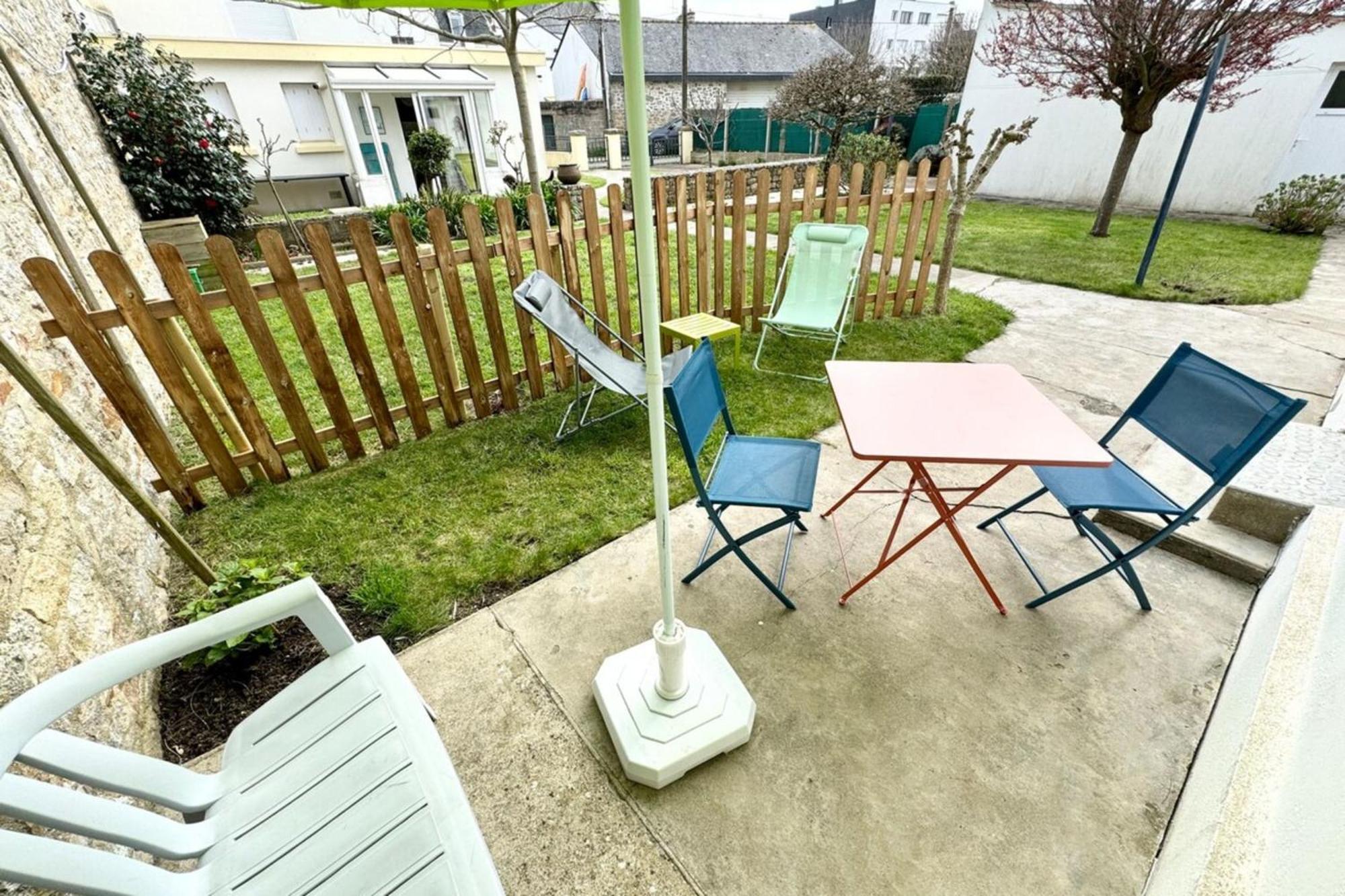 Maisonnette Tout Confort Proche Plages Et Bourg Port-Louis Luaran gambar