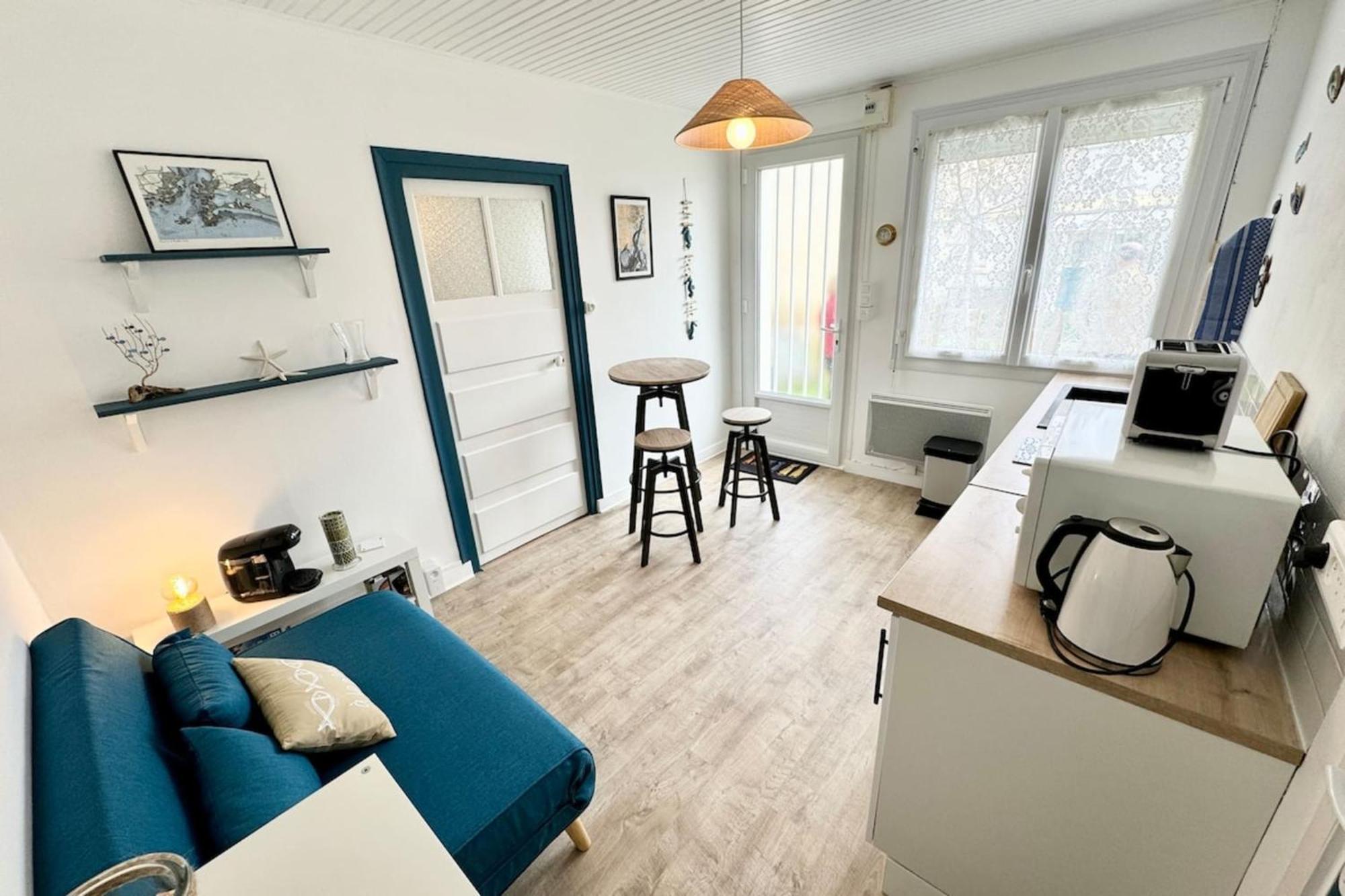 Maisonnette Tout Confort Proche Plages Et Bourg Port-Louis Luaran gambar